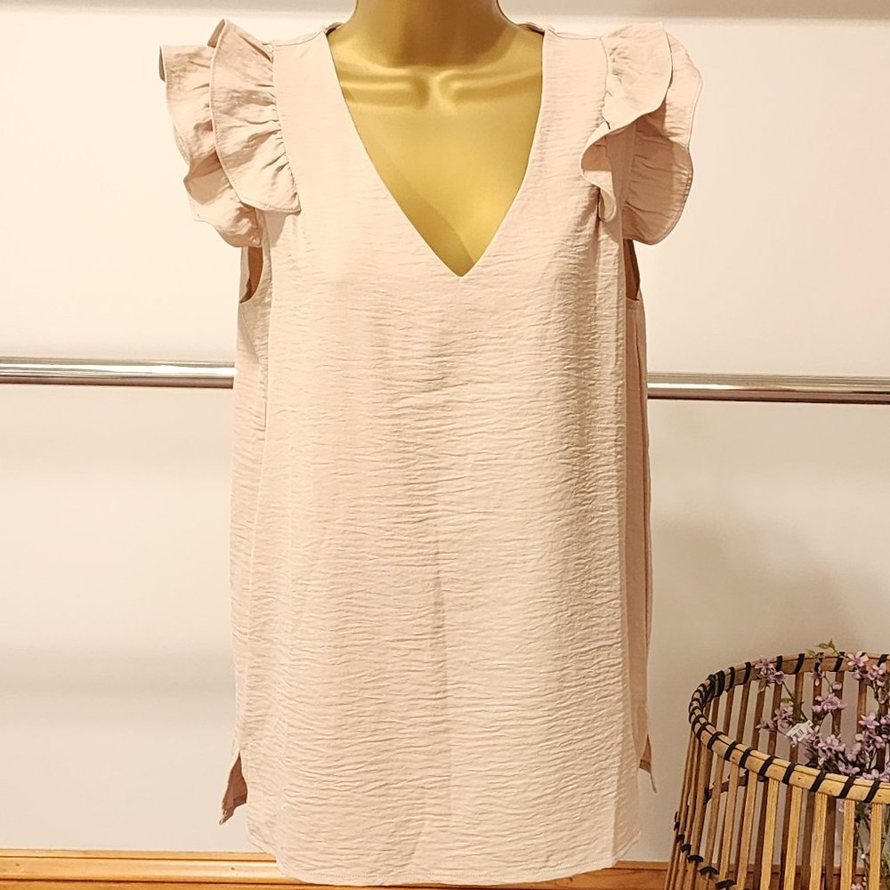 Beige blouse